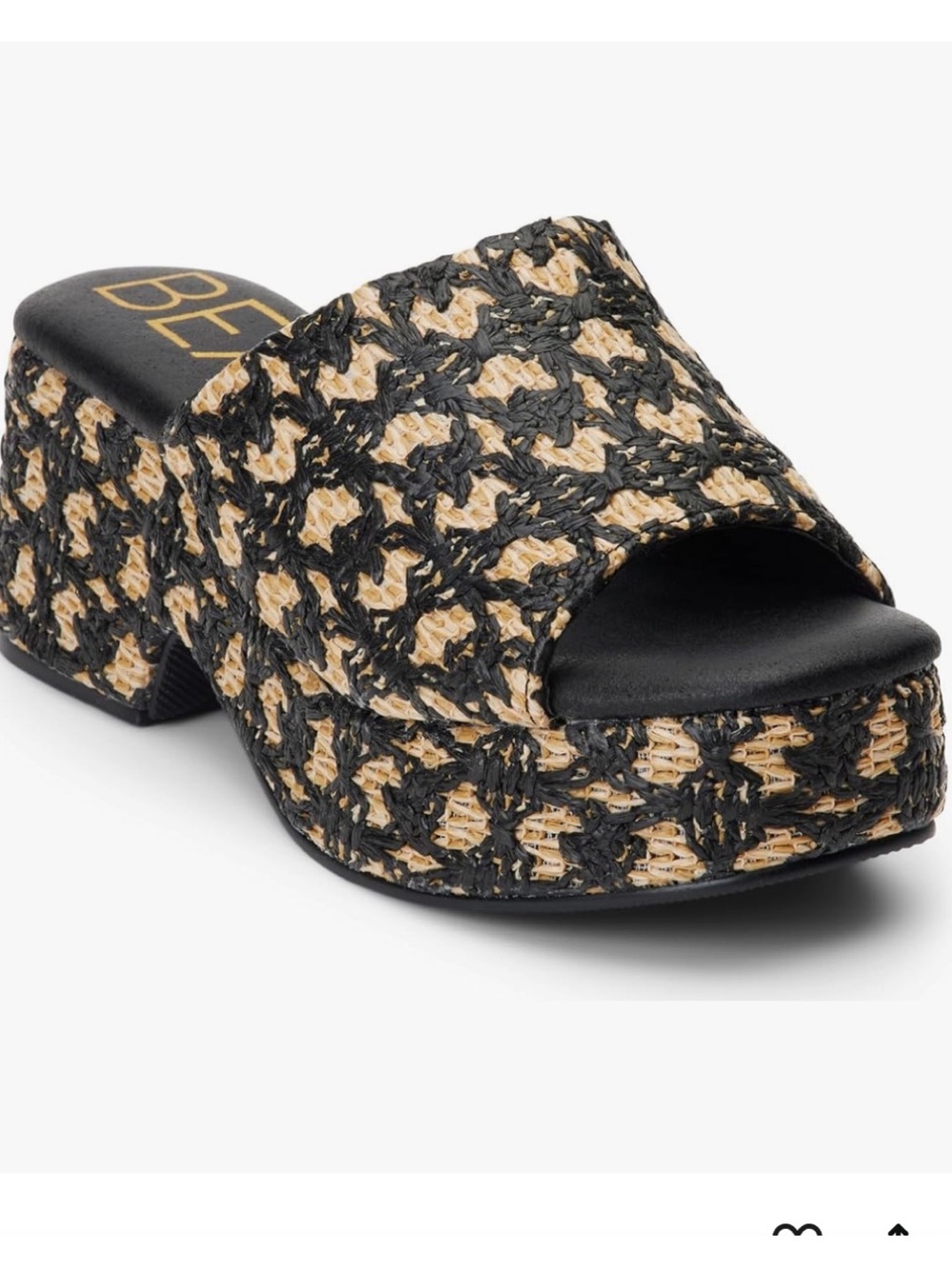 NIB Beach by Matisse Cruz Slide Wedge Sandals